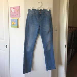 Justice Mid Rise Skinny Jeans